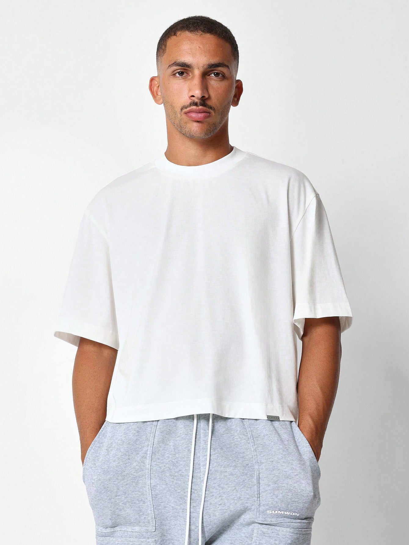 Crop Fit Essential Tee 2 Pack