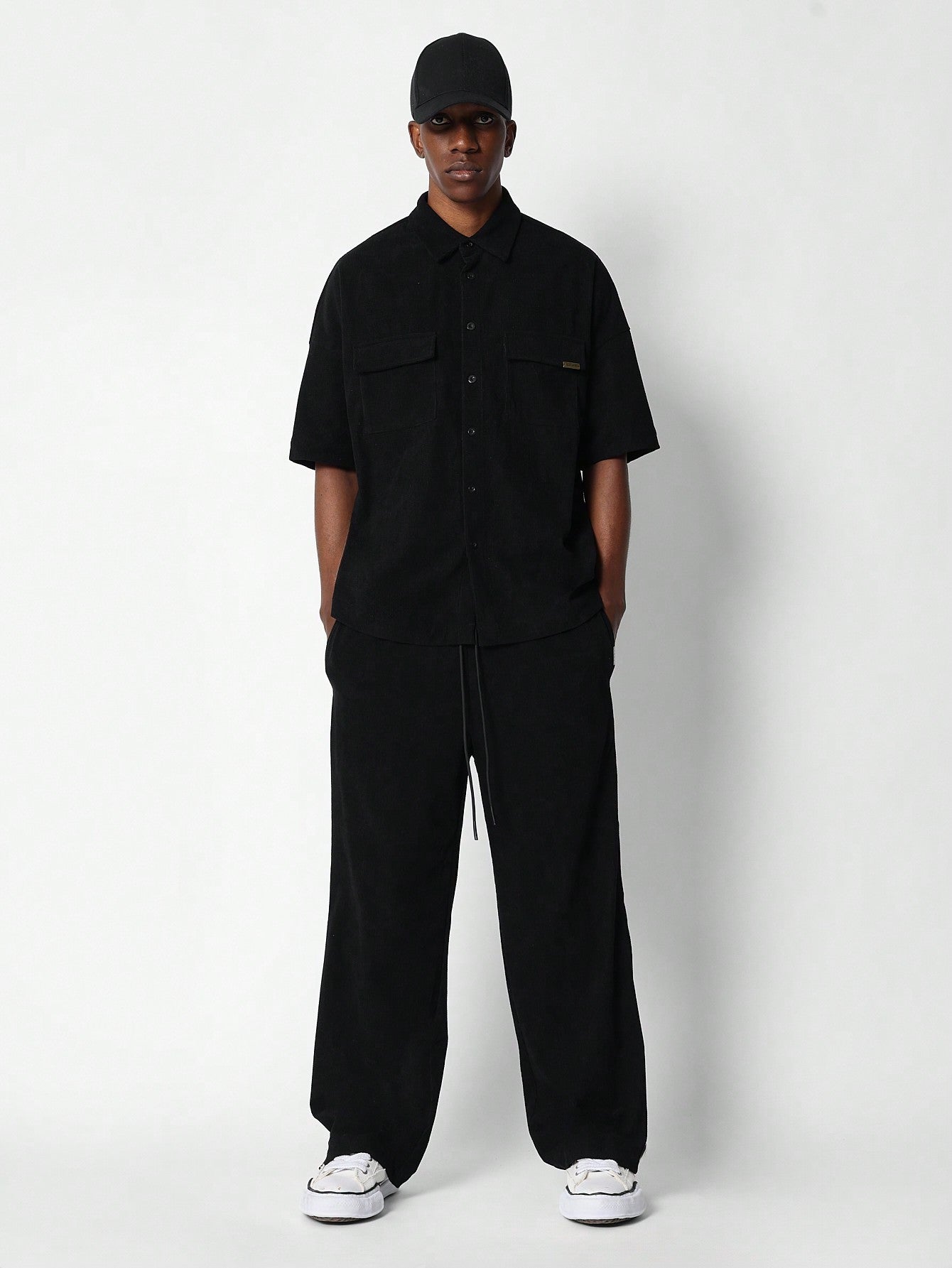 Relaxed Fit Utility Shirt And Trouser 2 Piece Set