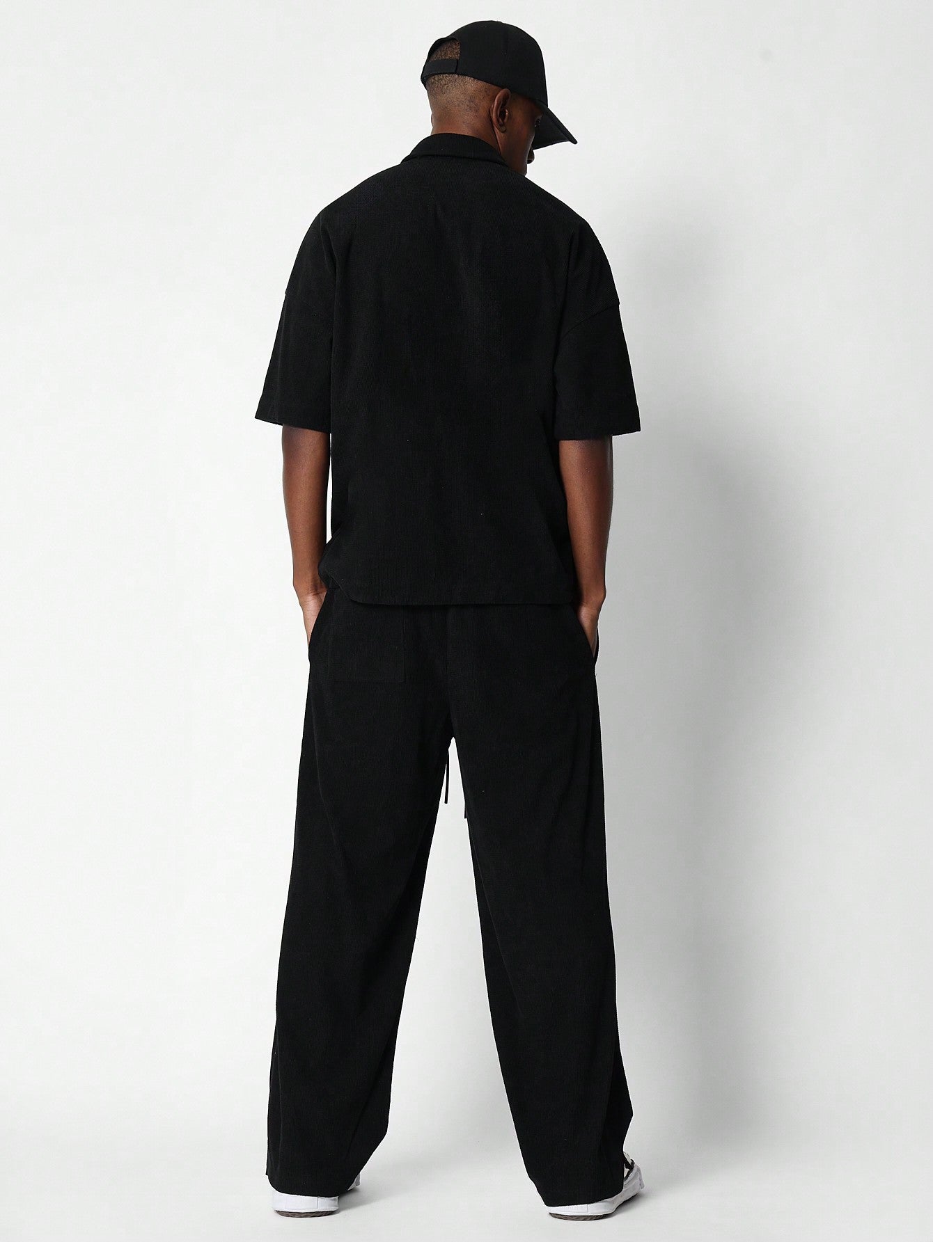 Relaxed Fit Utility Shirt And Trouser 2 Piece Set