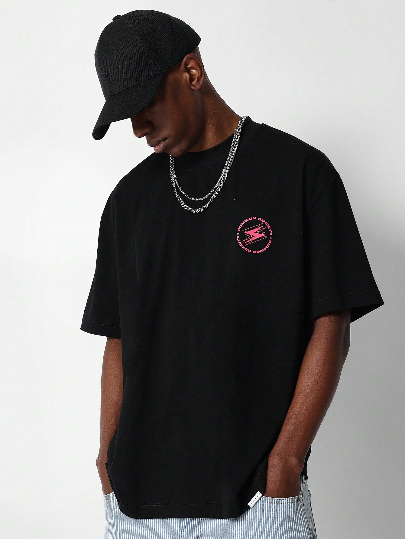 Tee With Back Graphic