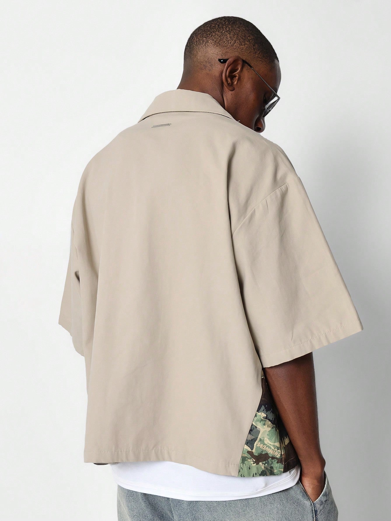 Boxy Fit Shirt With Side Panels