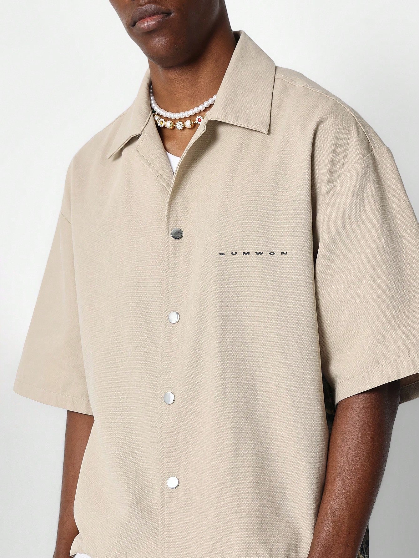 Boxy Fit Shirt With Side Panels