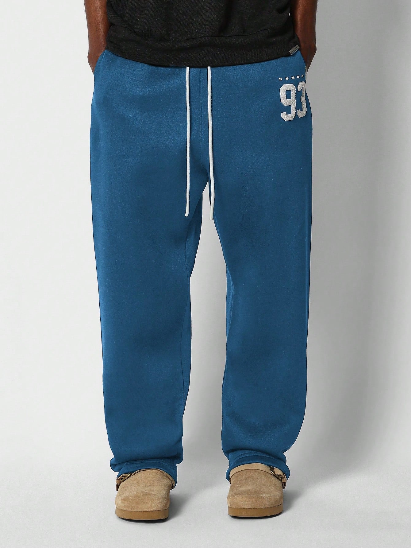 Drop Crotch Jogger With Front Applique