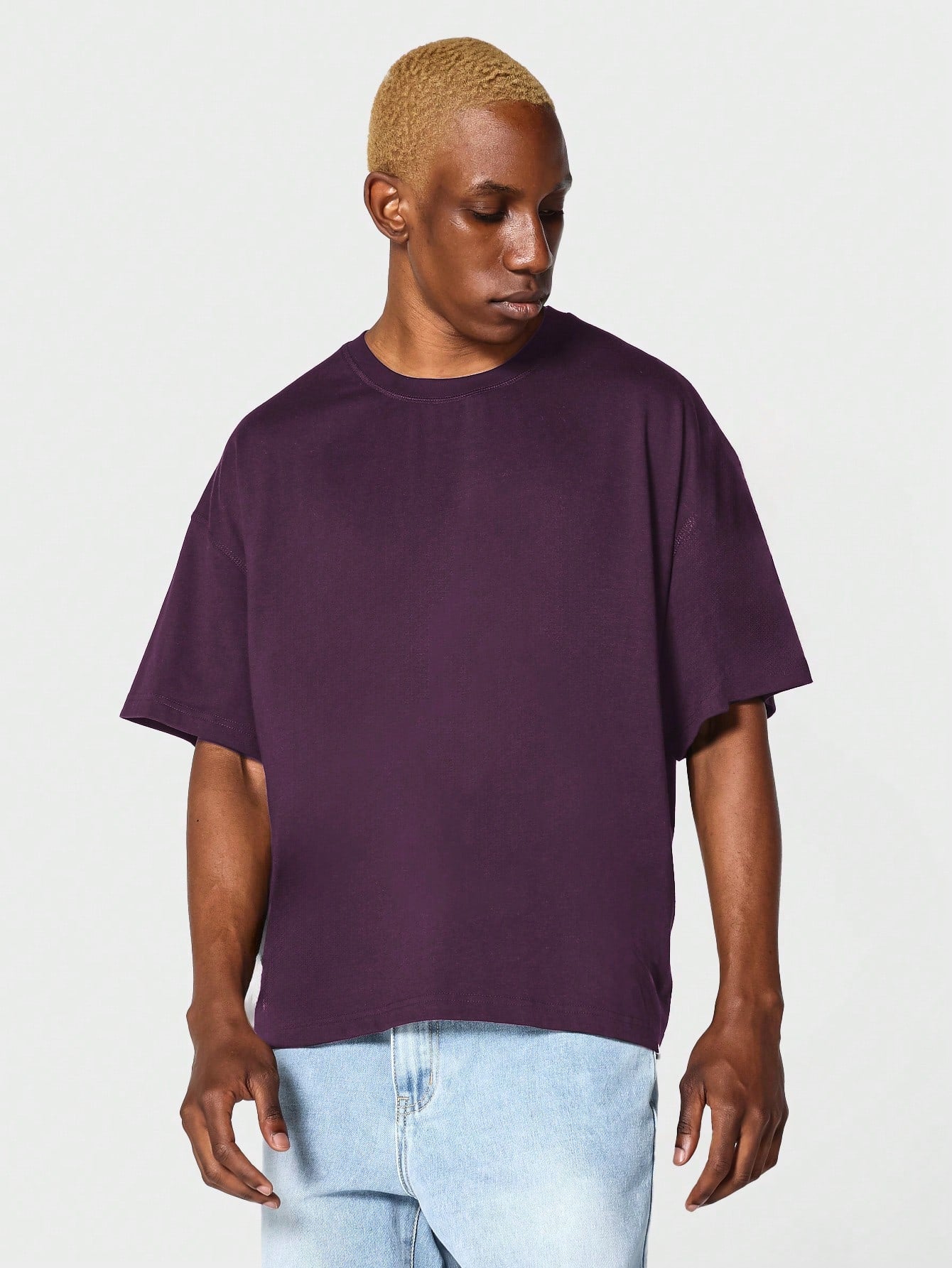 Boxy Fit Essential Short Sleeve Tee