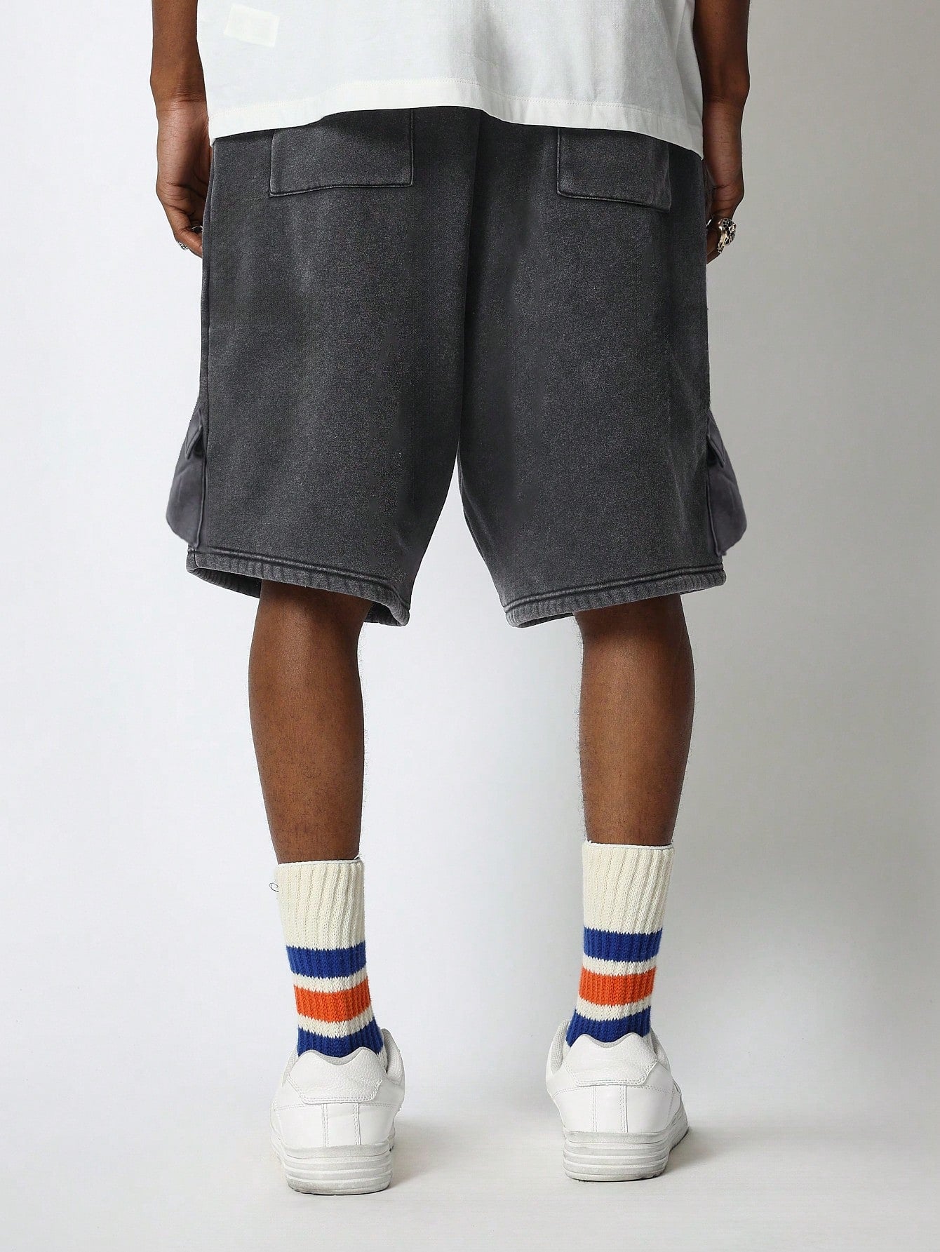 Drop Crotch Cargo Short