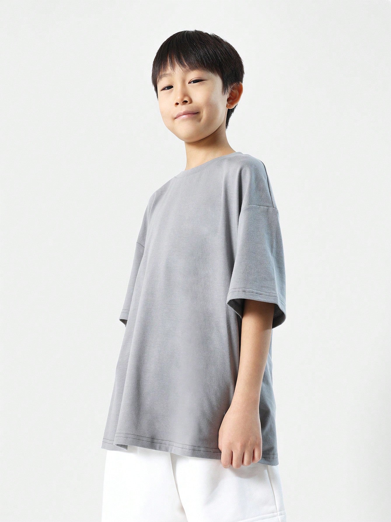 Tween Boys Drop Shoulder Oversized Fit Tee