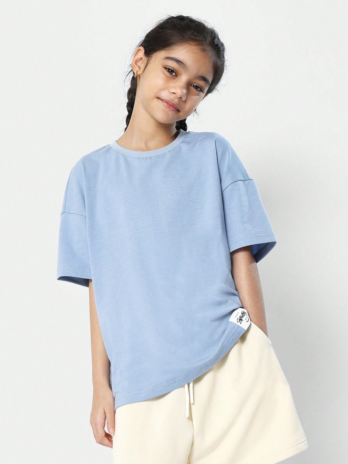 Tween Girl Regular Fit Essential Tee