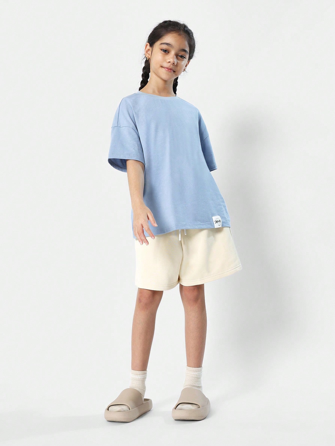 Tween Girl Regular Fit Essential Tee