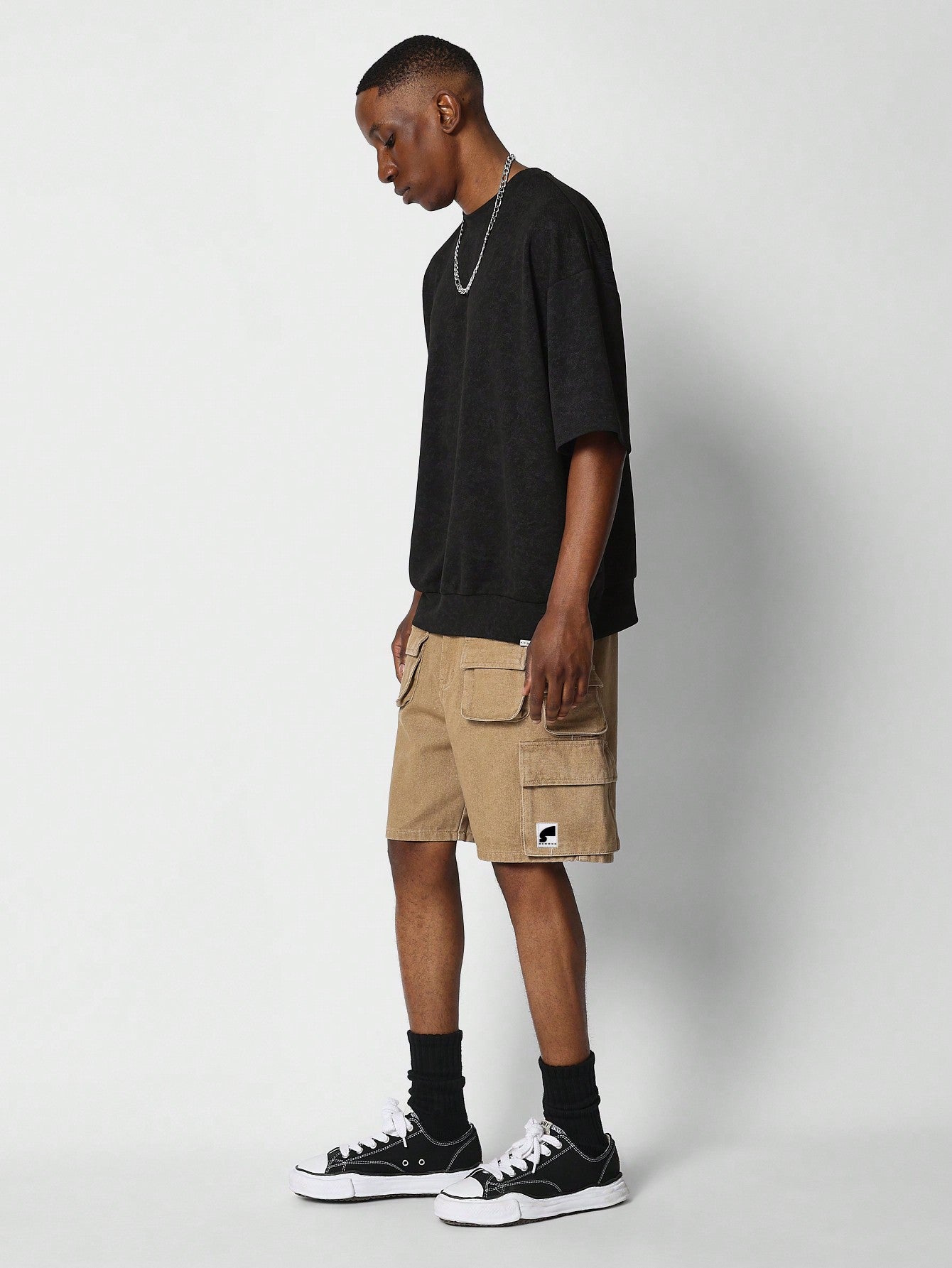 Cargo Denim Short