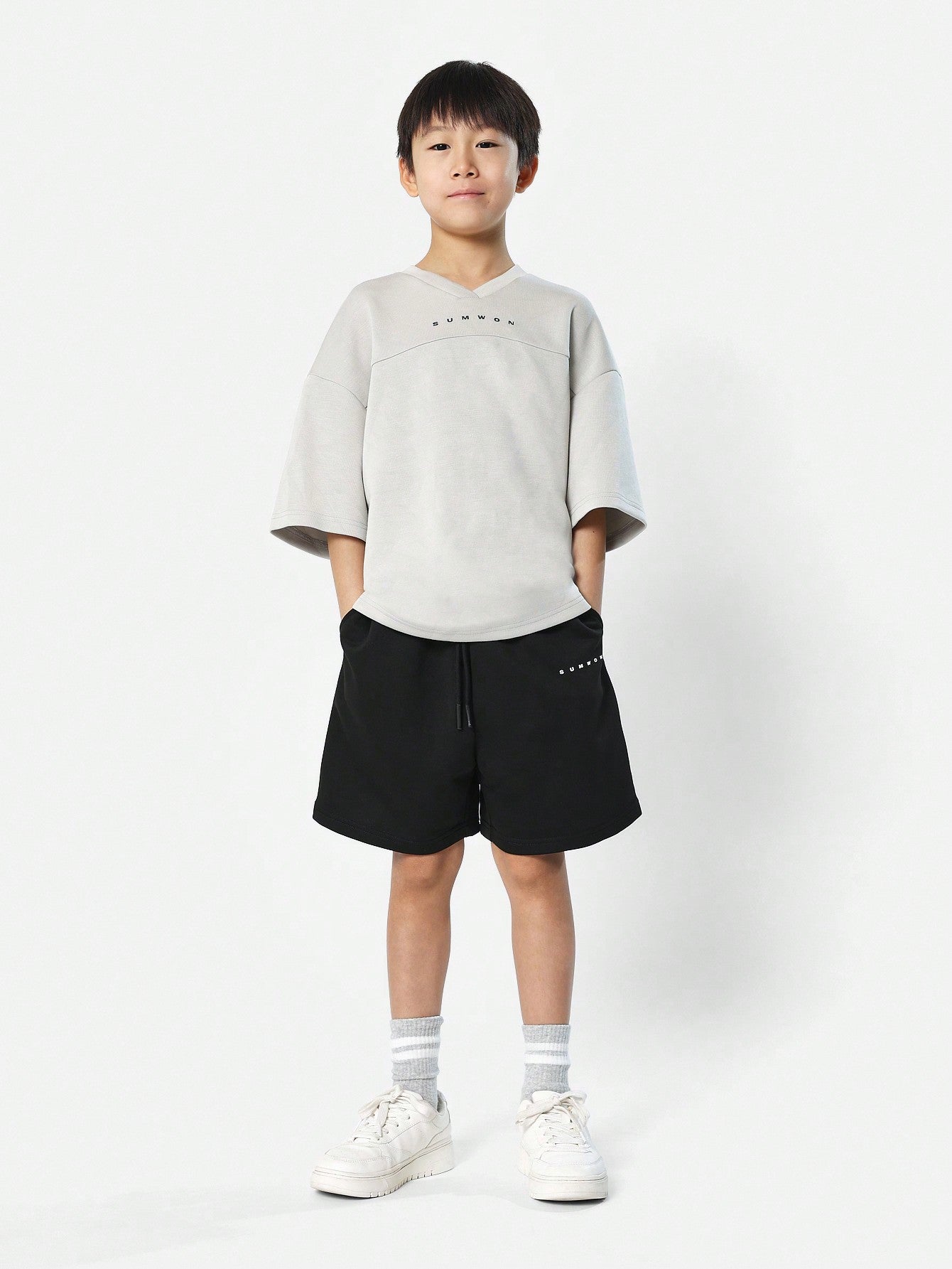 Tween Boys Drop Crotch Essential Short