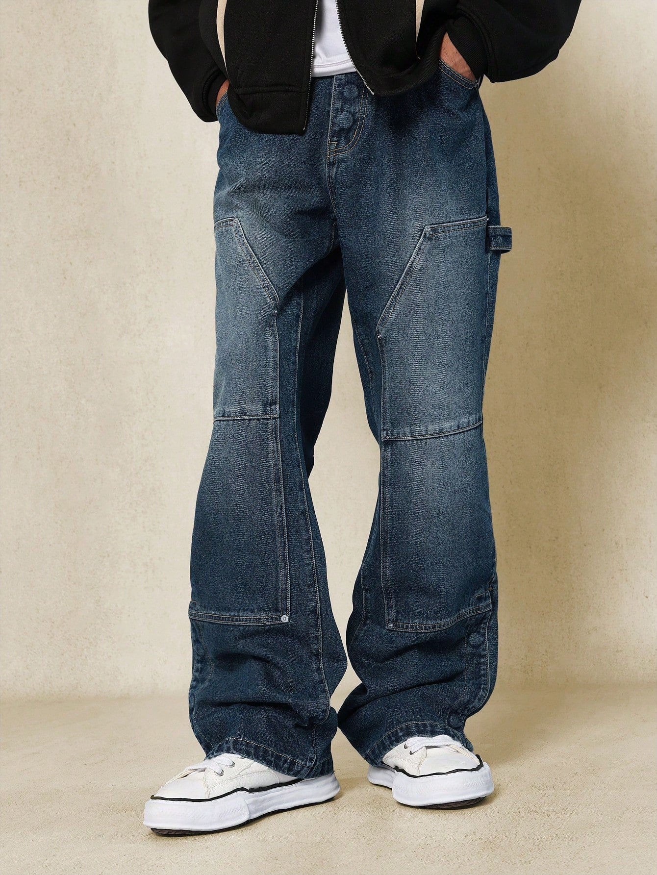 Flare Fit Carpenter Denim Jean