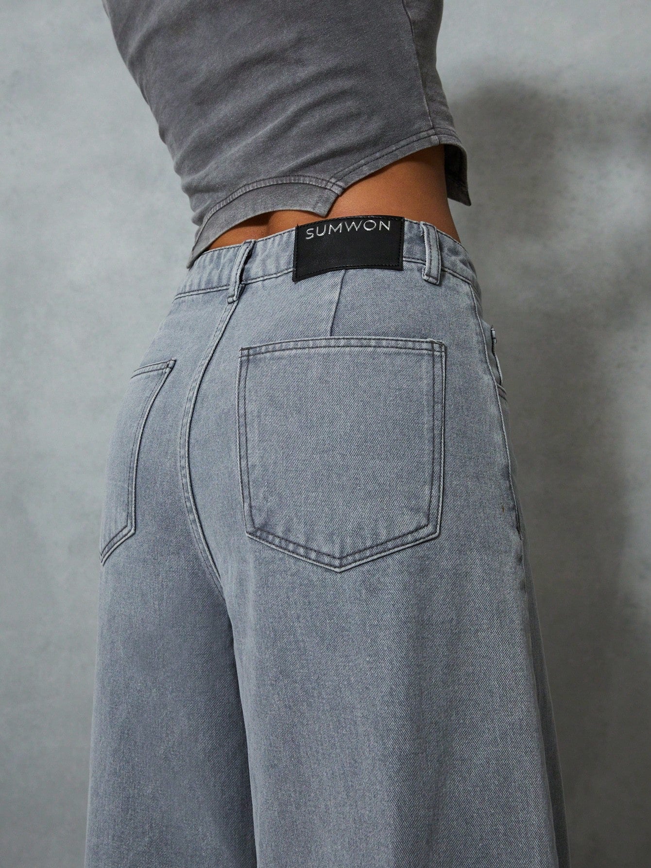 SUMWON WOMEN Super Baggy Jeans