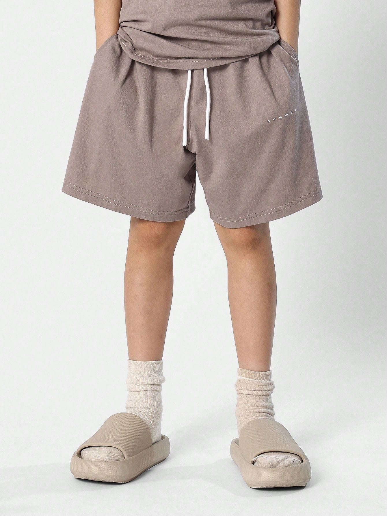 Tween Boys Oversized Fit Tee And Short 2 Piece Set