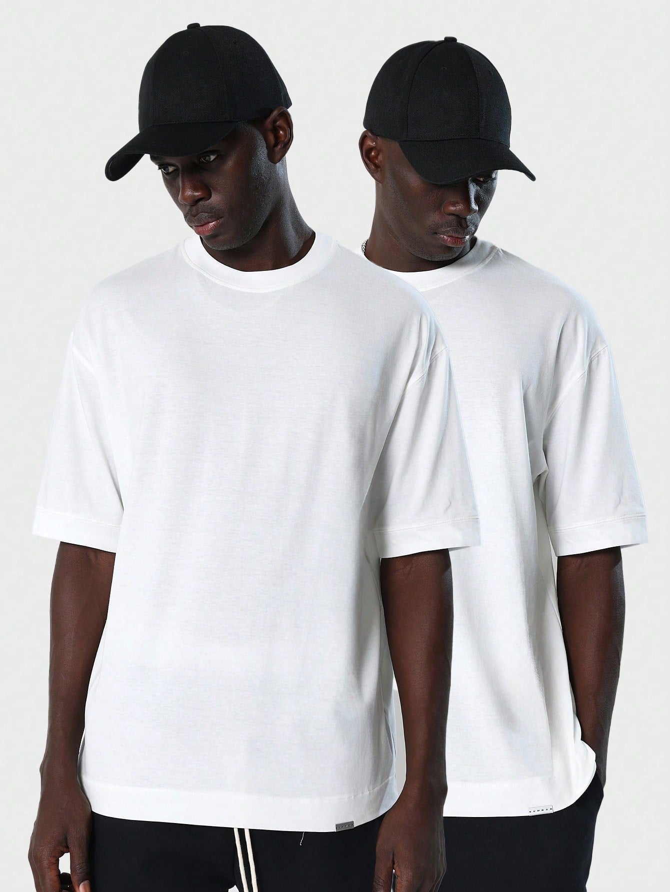 Oversized Fit Essential Tee 2 Pack