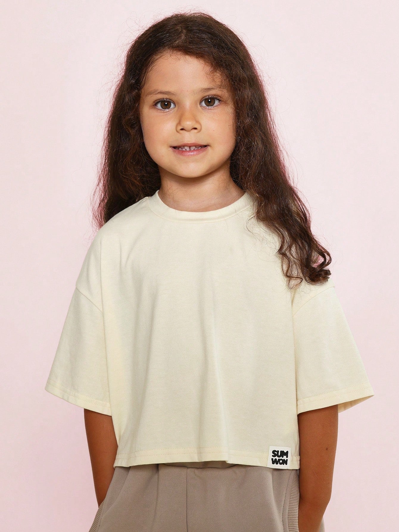 Young Girls Everyday Boxy Fit T-Shirt With NYC Graphic Print