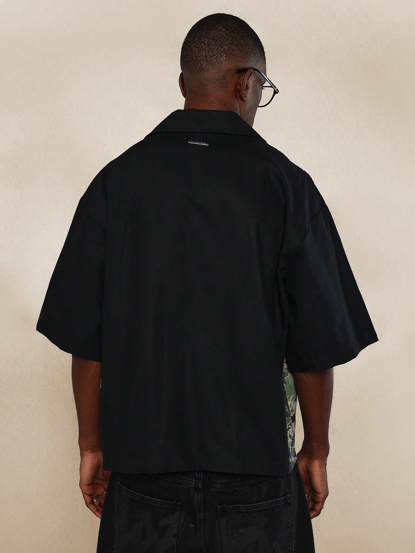 Boxy Fit Shirt With Side Panels