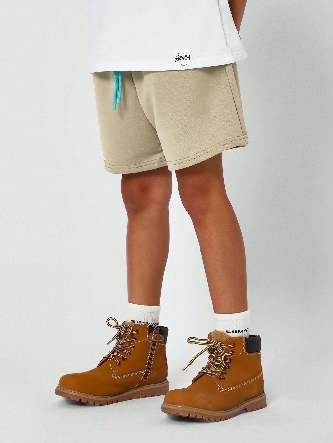 Kids Unisex Drop Crotch Essential Short