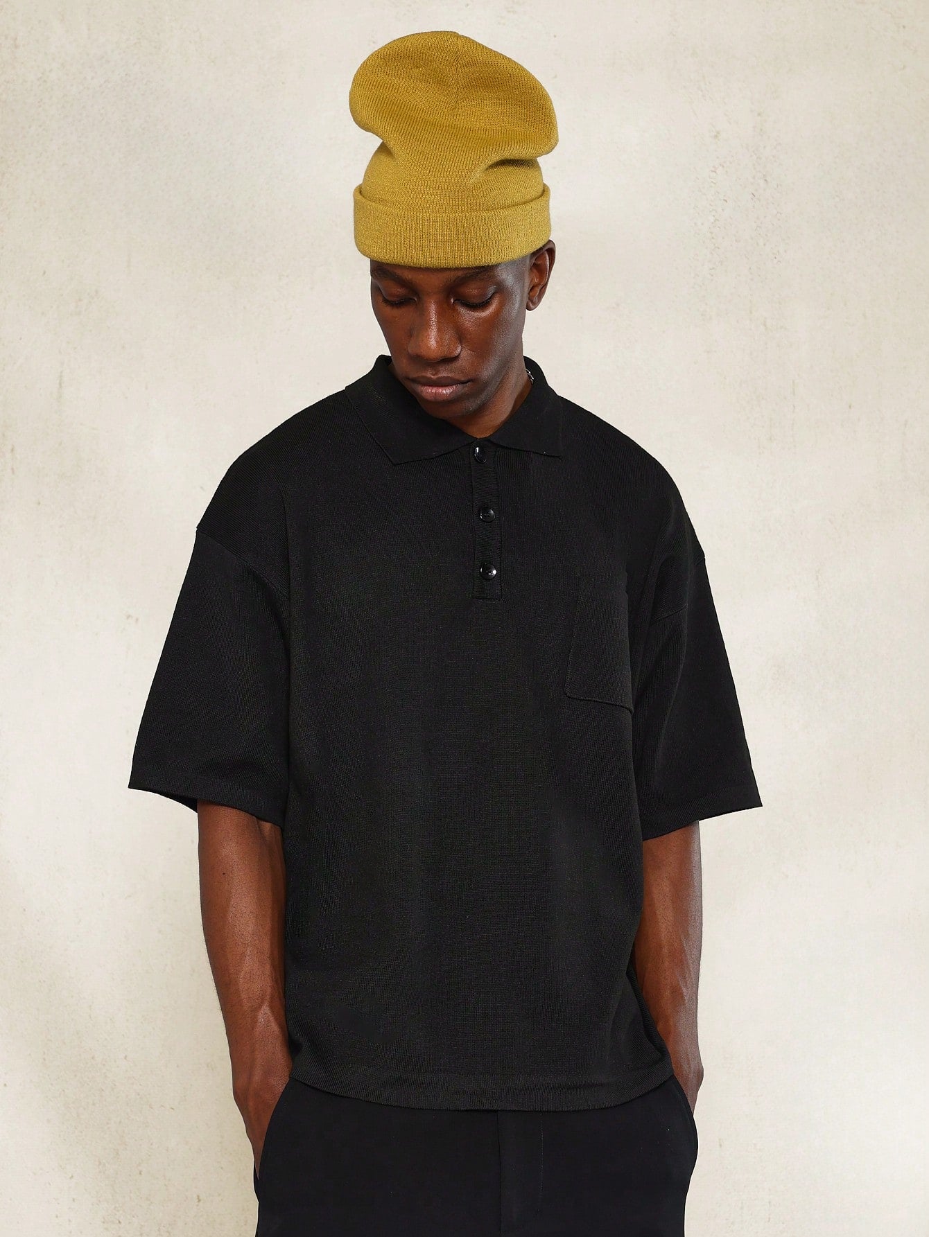 Regular Fit Polo Knit Shirt