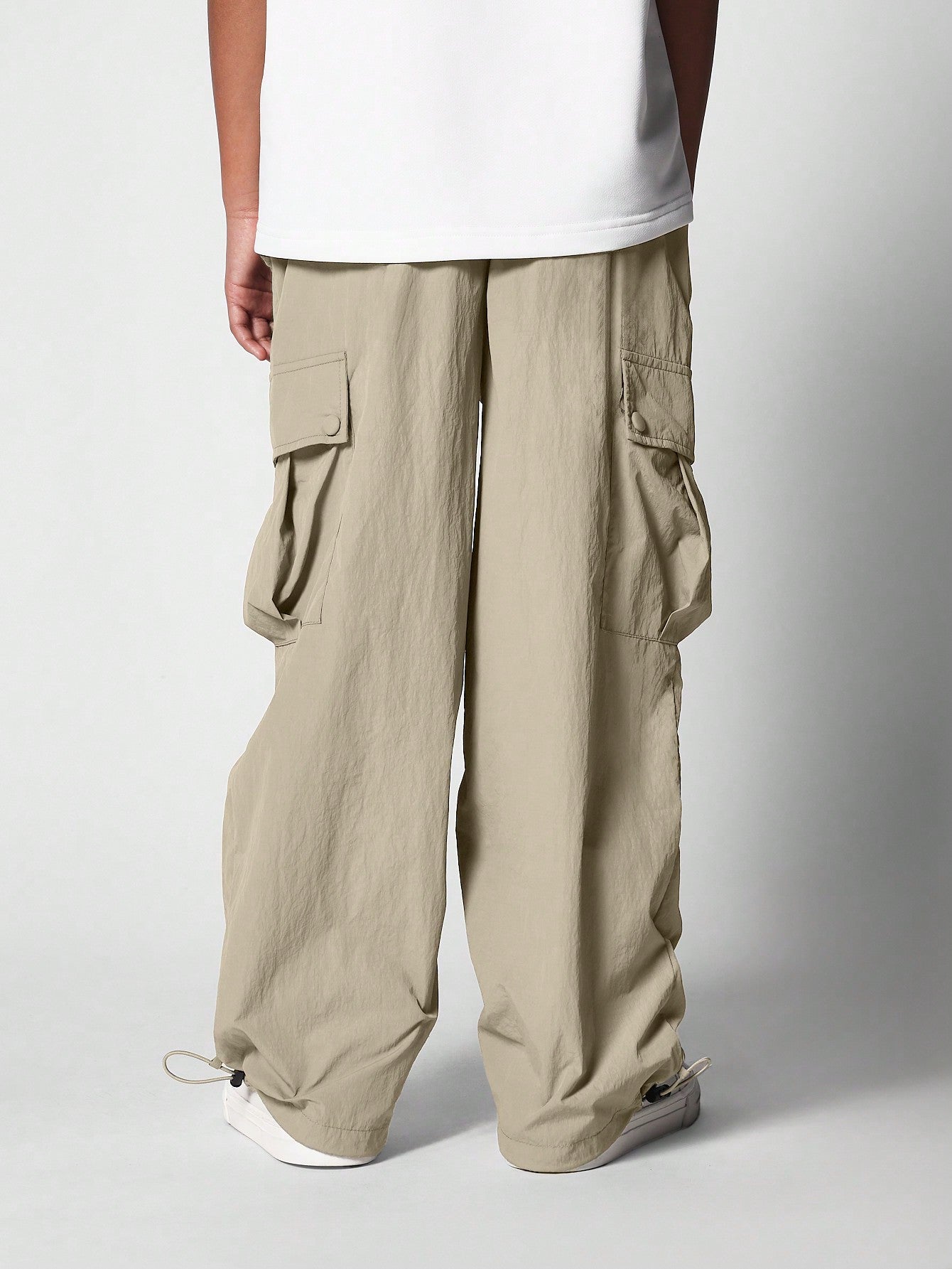 Tween Girls Cargo Pant With Drawcords