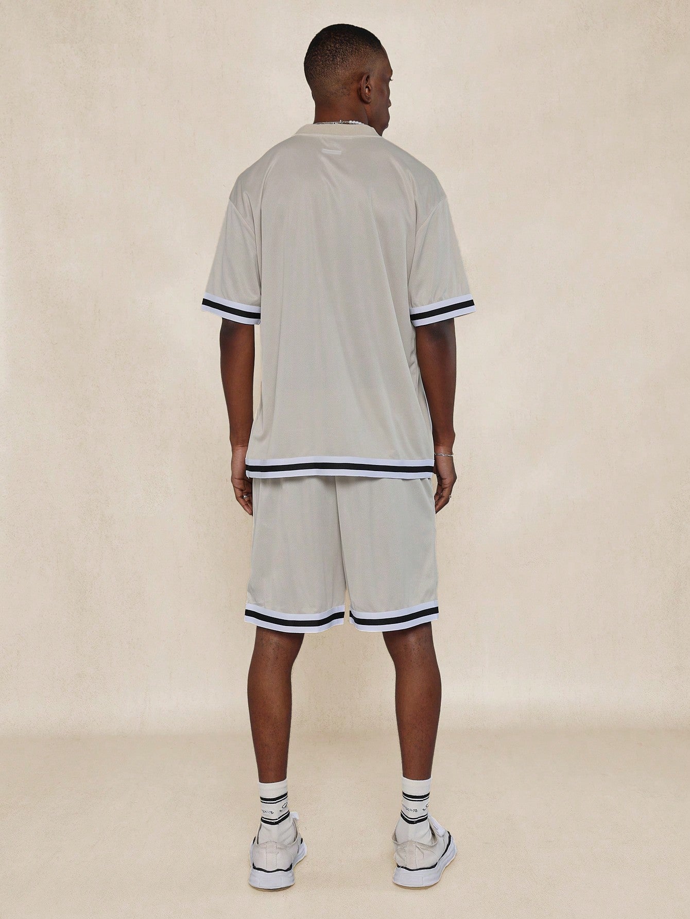 Oversized Fit Baller Tee And Short 2 Piece Set