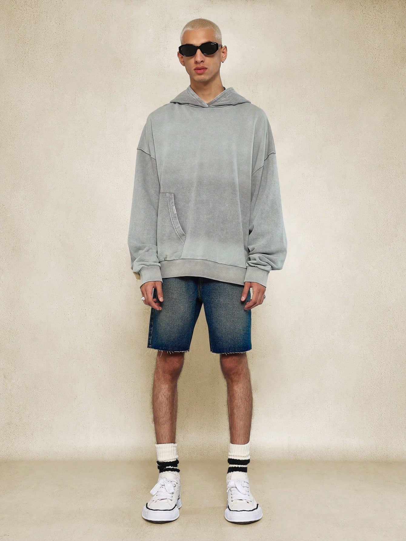 Raw Edge Denim Short