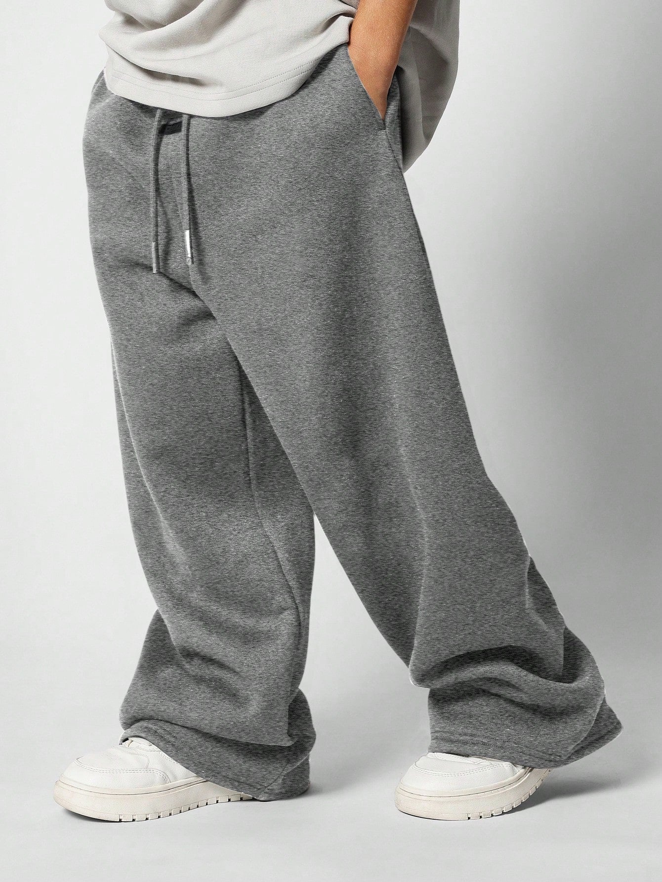 Tween Boys Drop Crotch Baggy Fit Sweatpants