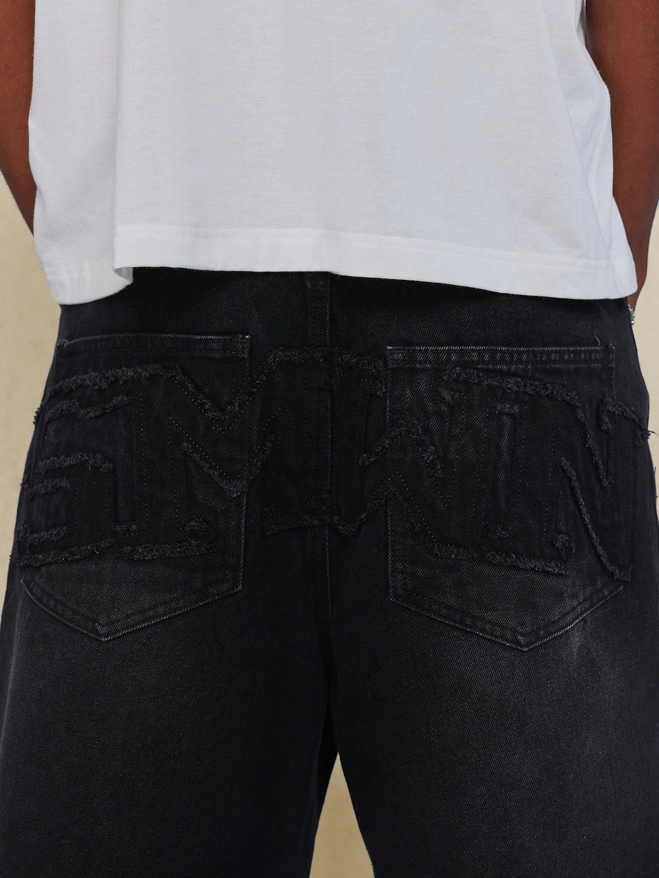 Raw Edge Denim Short