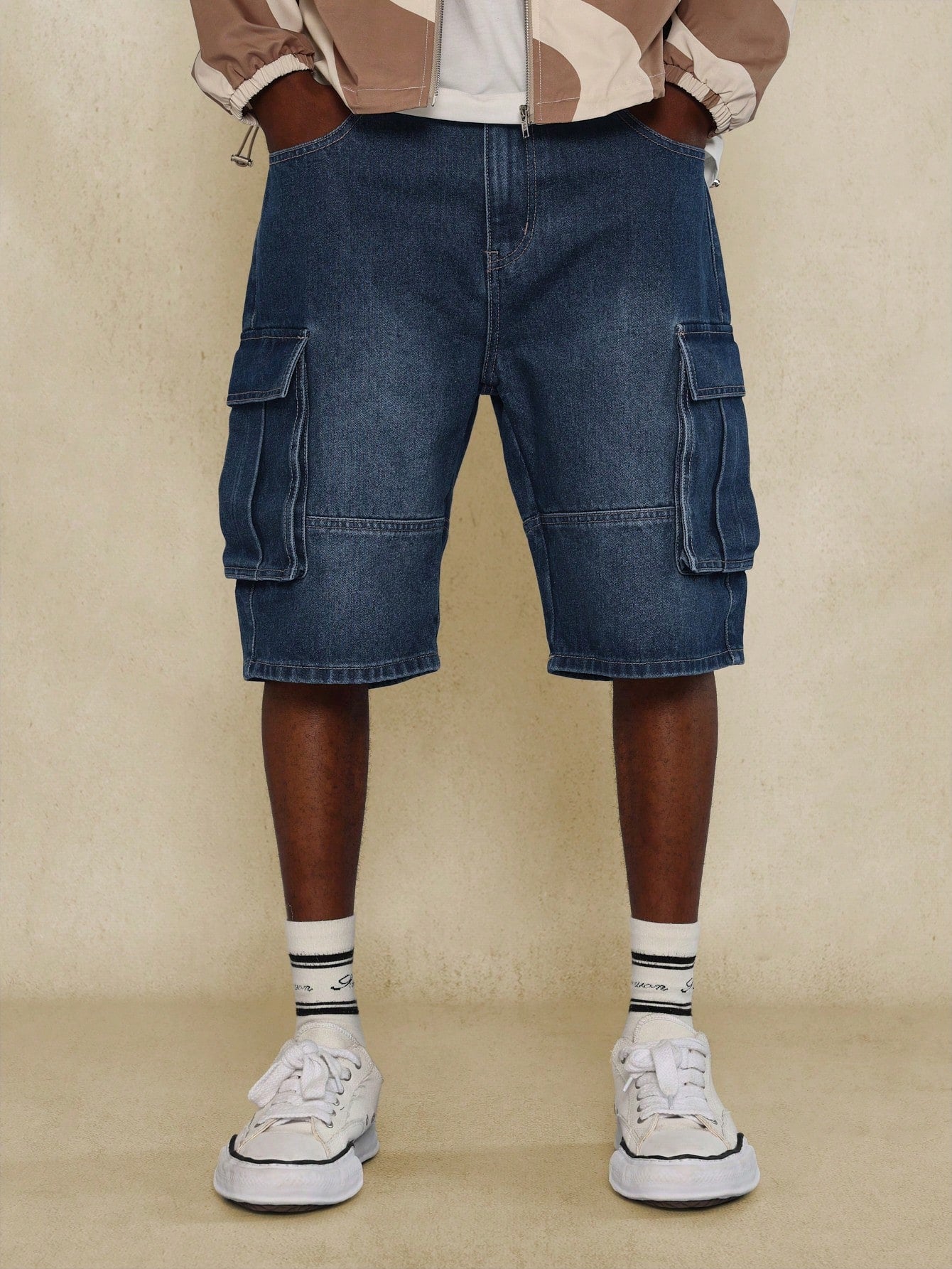 Cargo Denim Short