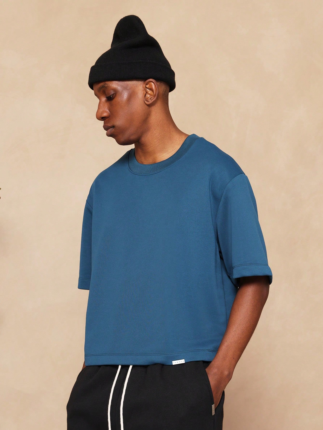 Crop Fit Premium Heavyweight Essential Tee