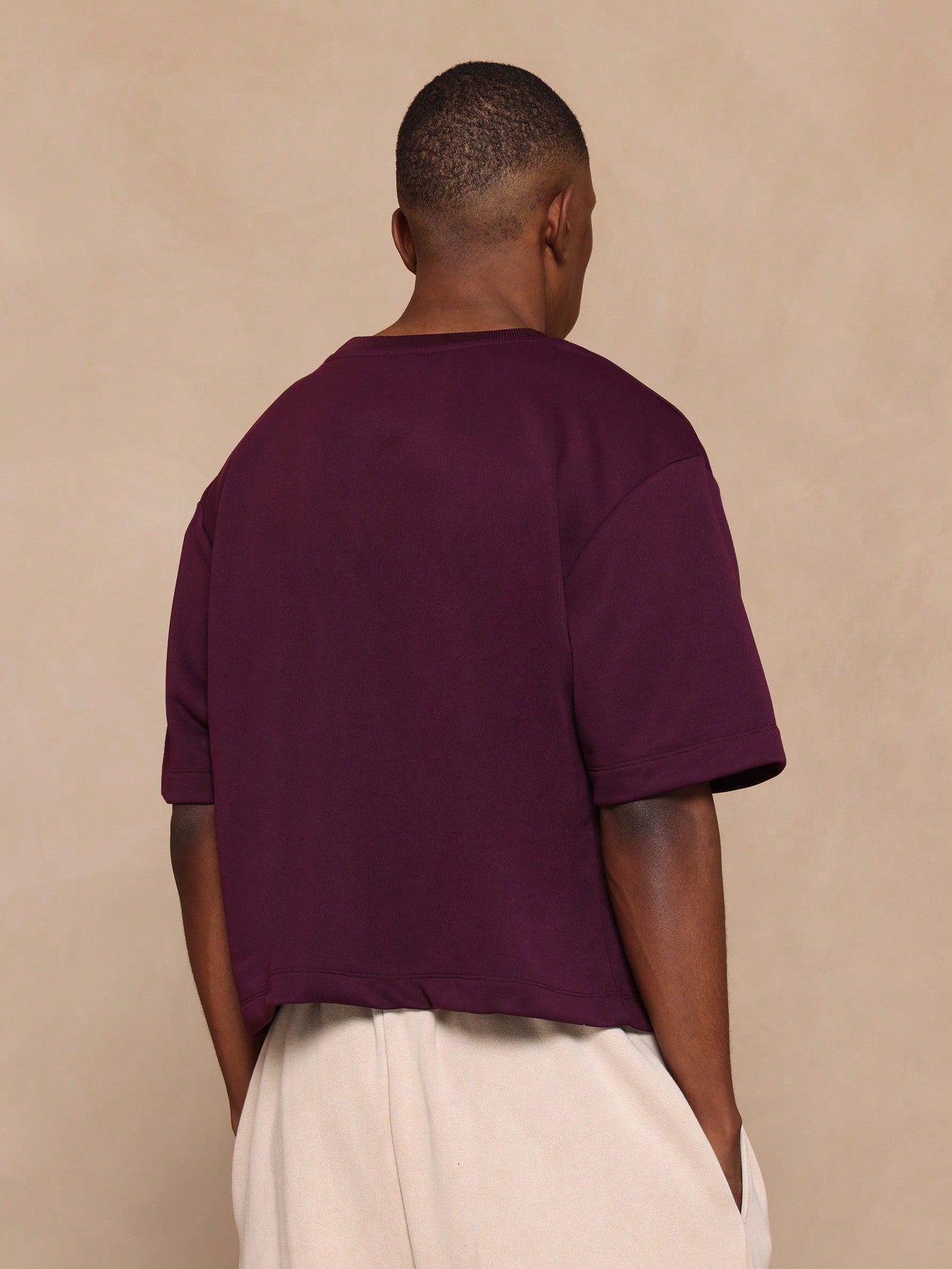 Crop Fit Premium Heavyweight Essential Tee