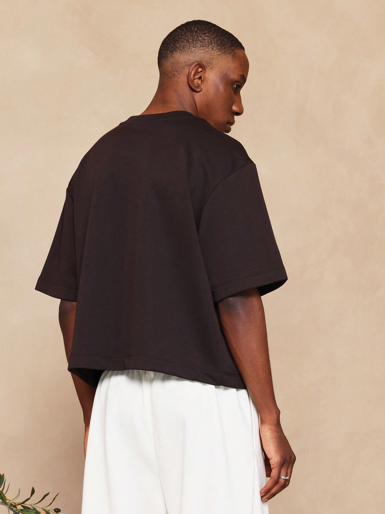 Crop Fit Premium Heavyweight Essential Tee