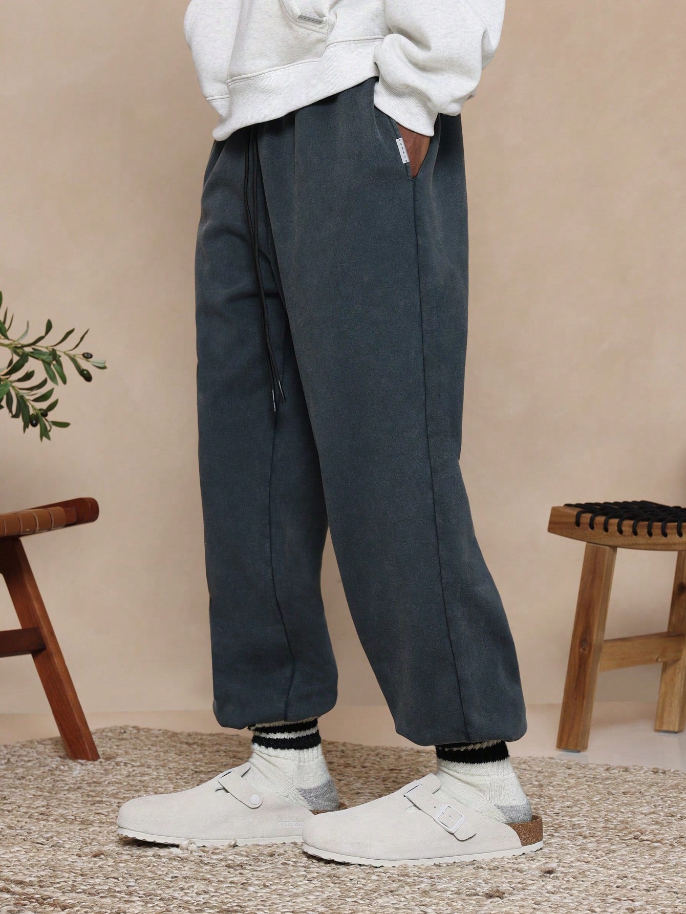 Regular Fit Essential Premium Washed 90s Jogger