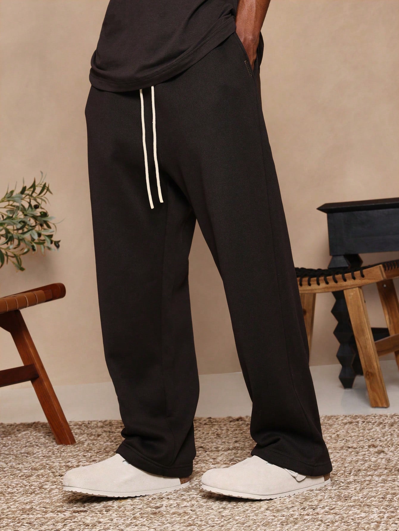 Drop Crotch Heavyweight Essential Jogger