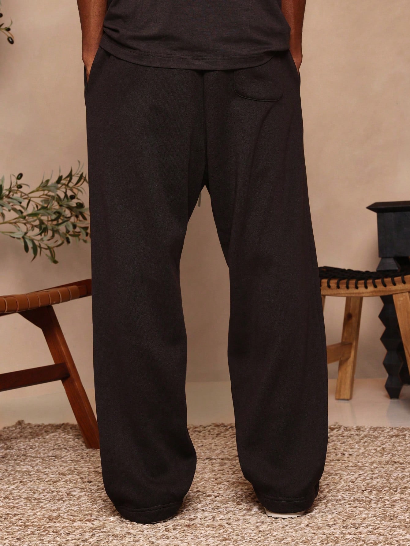 Drop Crotch Heavyweight Essential Jogger