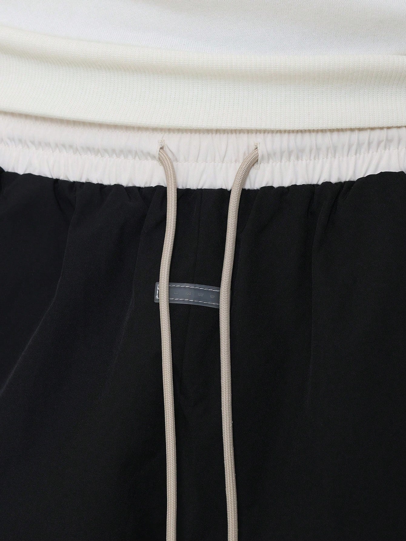 Straight Fit Colour Block Nylon Pant