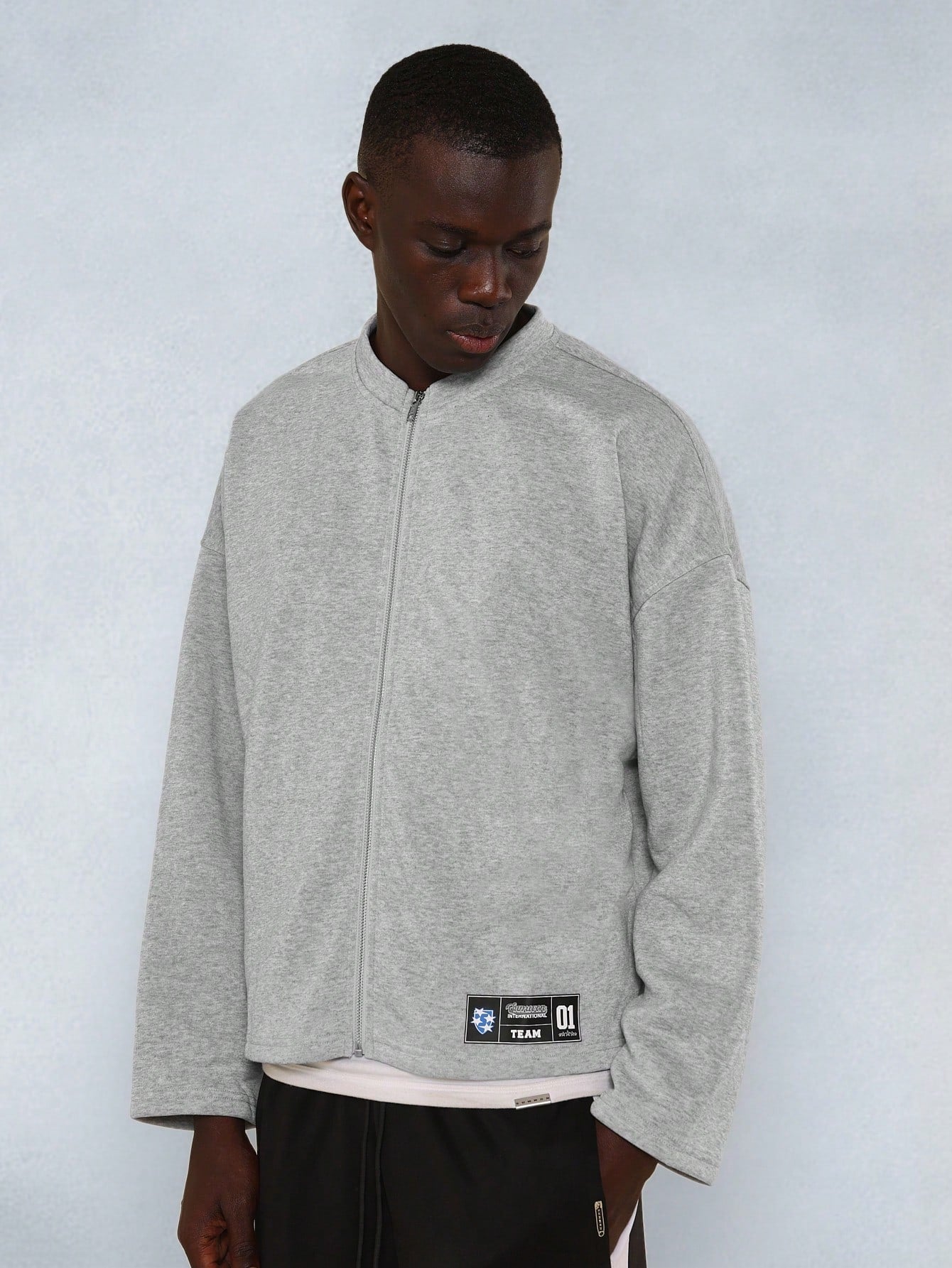 Regular Fit Zip-Up Sweatshirt