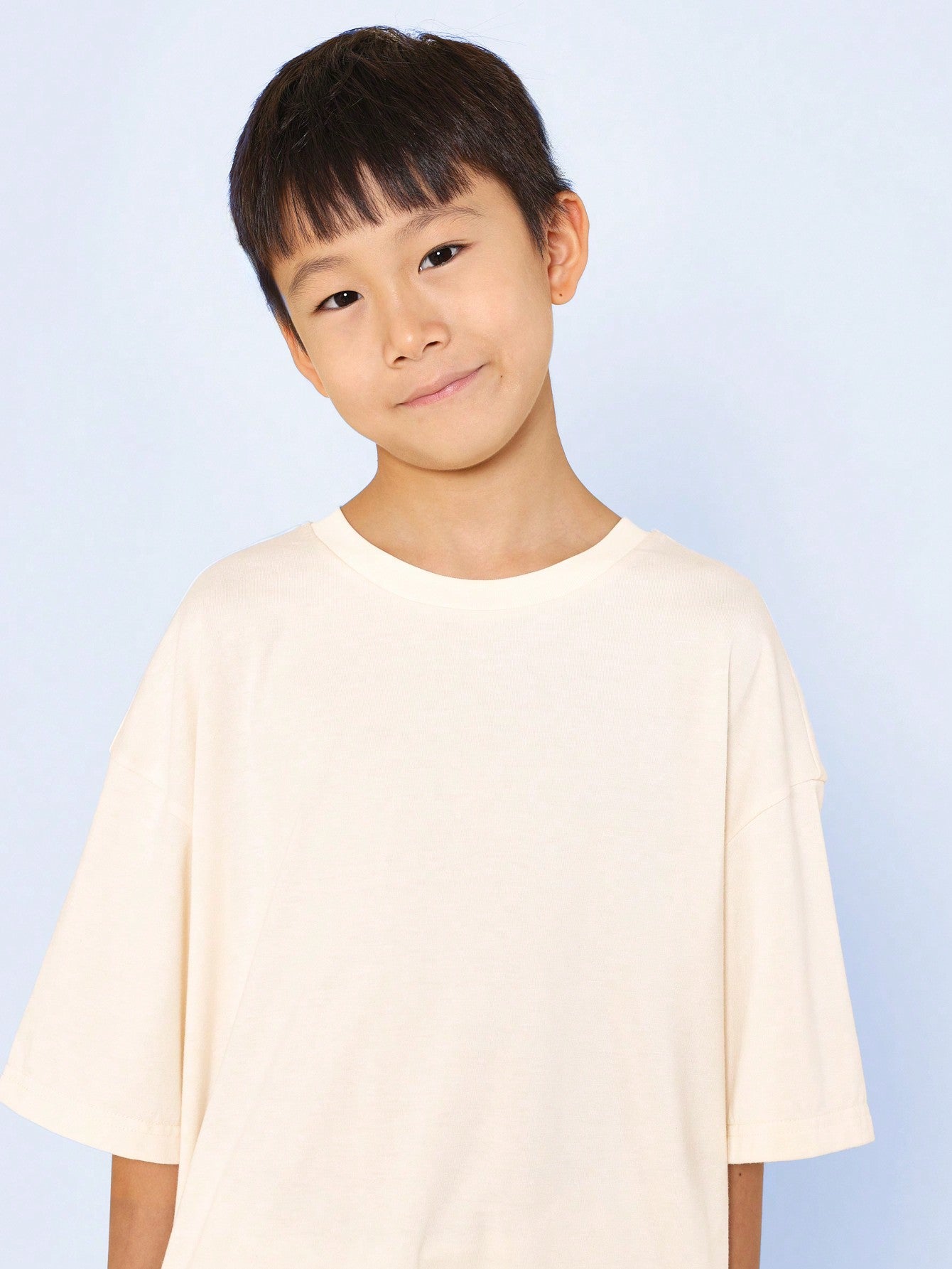 Tween Boys Oversized Fit Tee With NYC Graphic Print