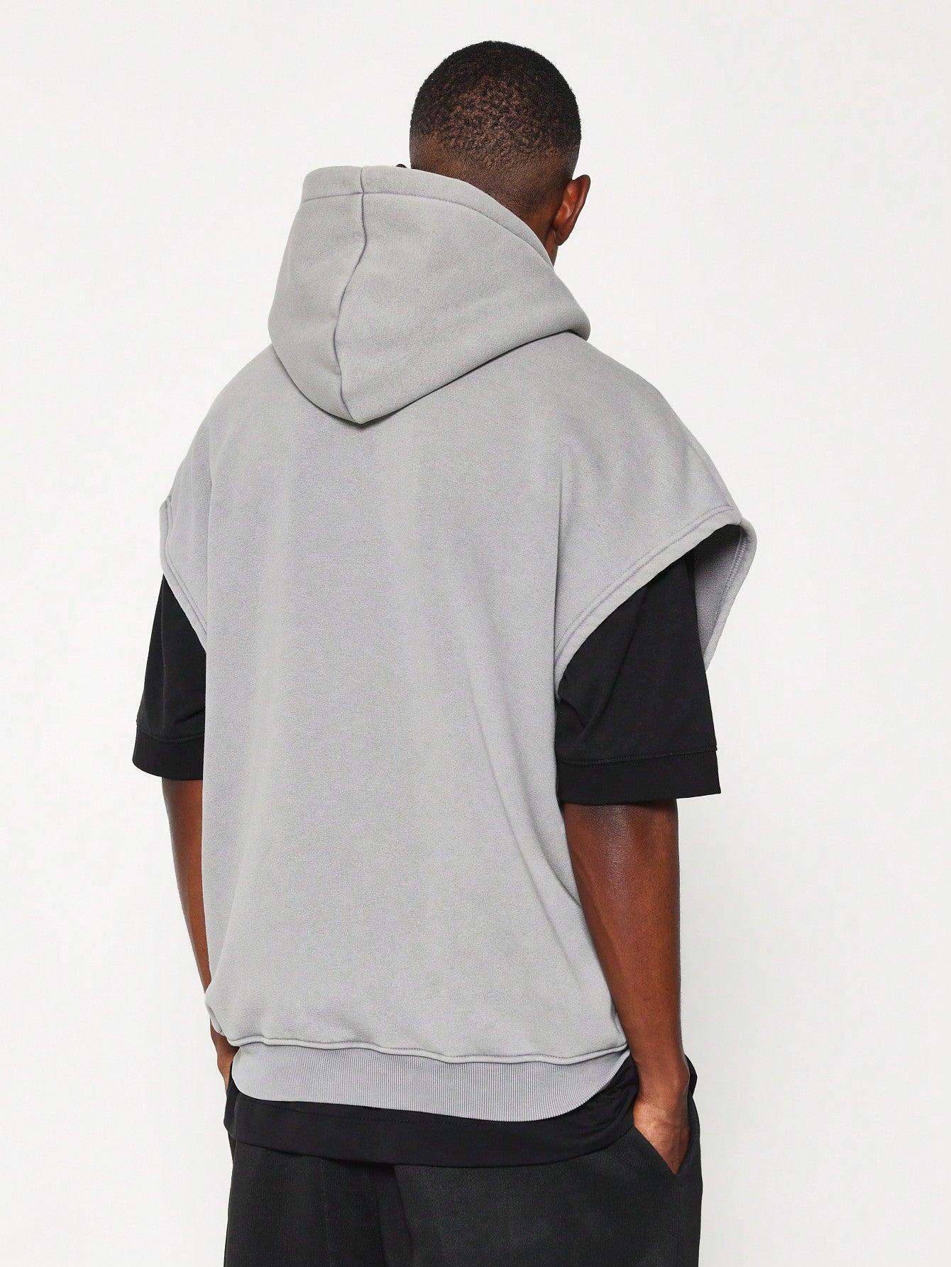 College sleeveless hoodie online