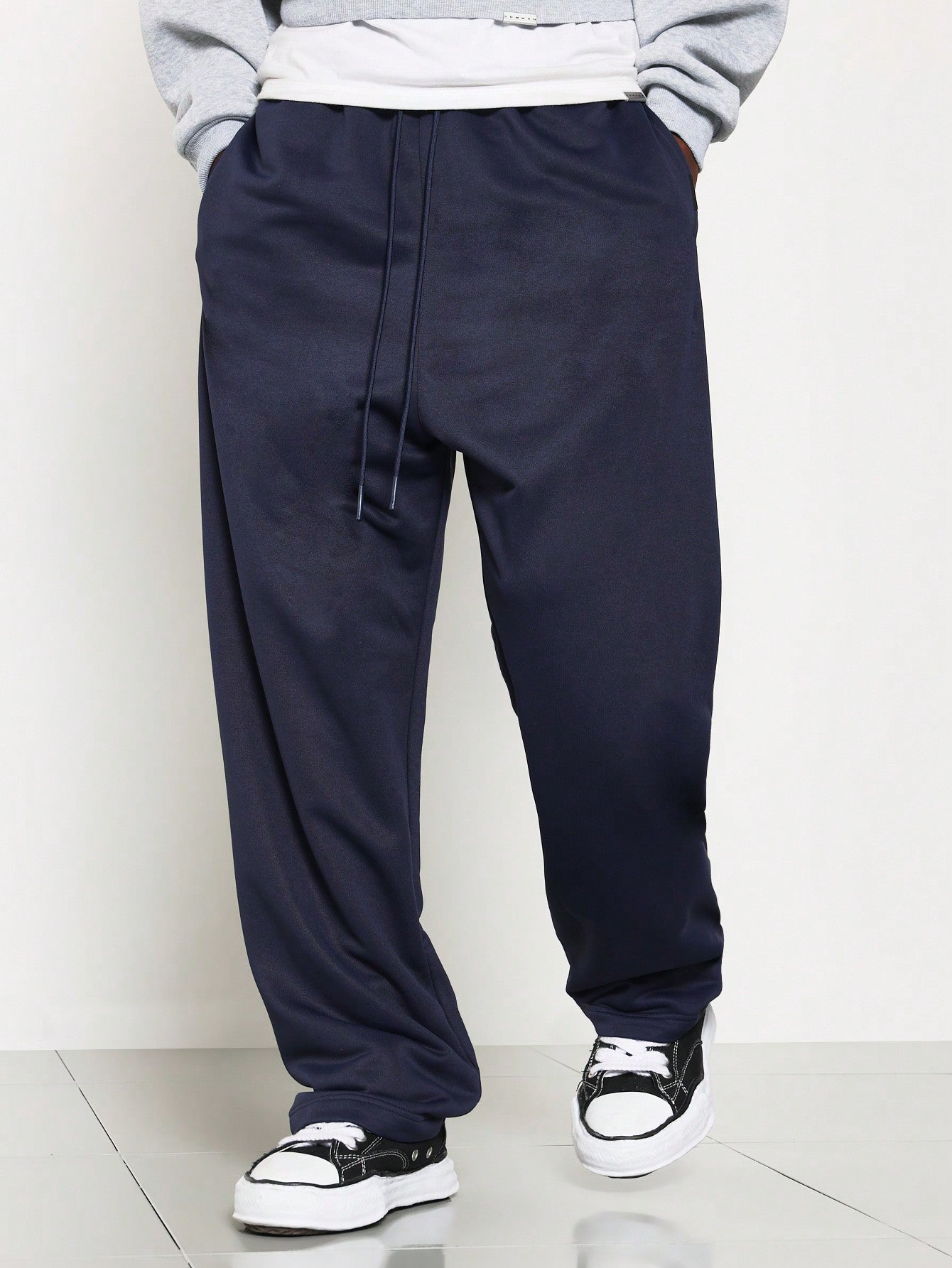 Drop Crotch Loop Back Essential Jogger