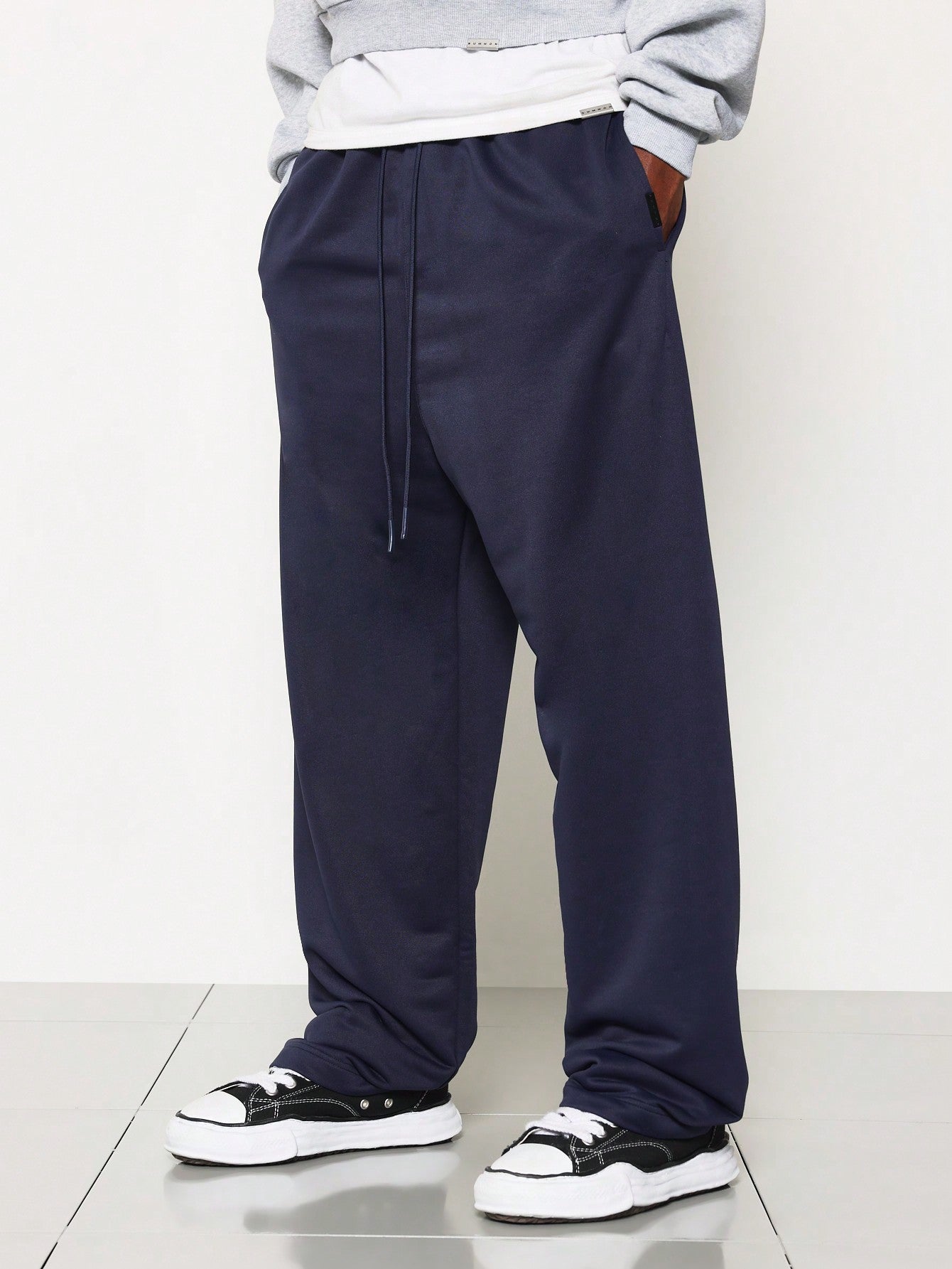 Drop Crotch Loop Back Essential Jogger