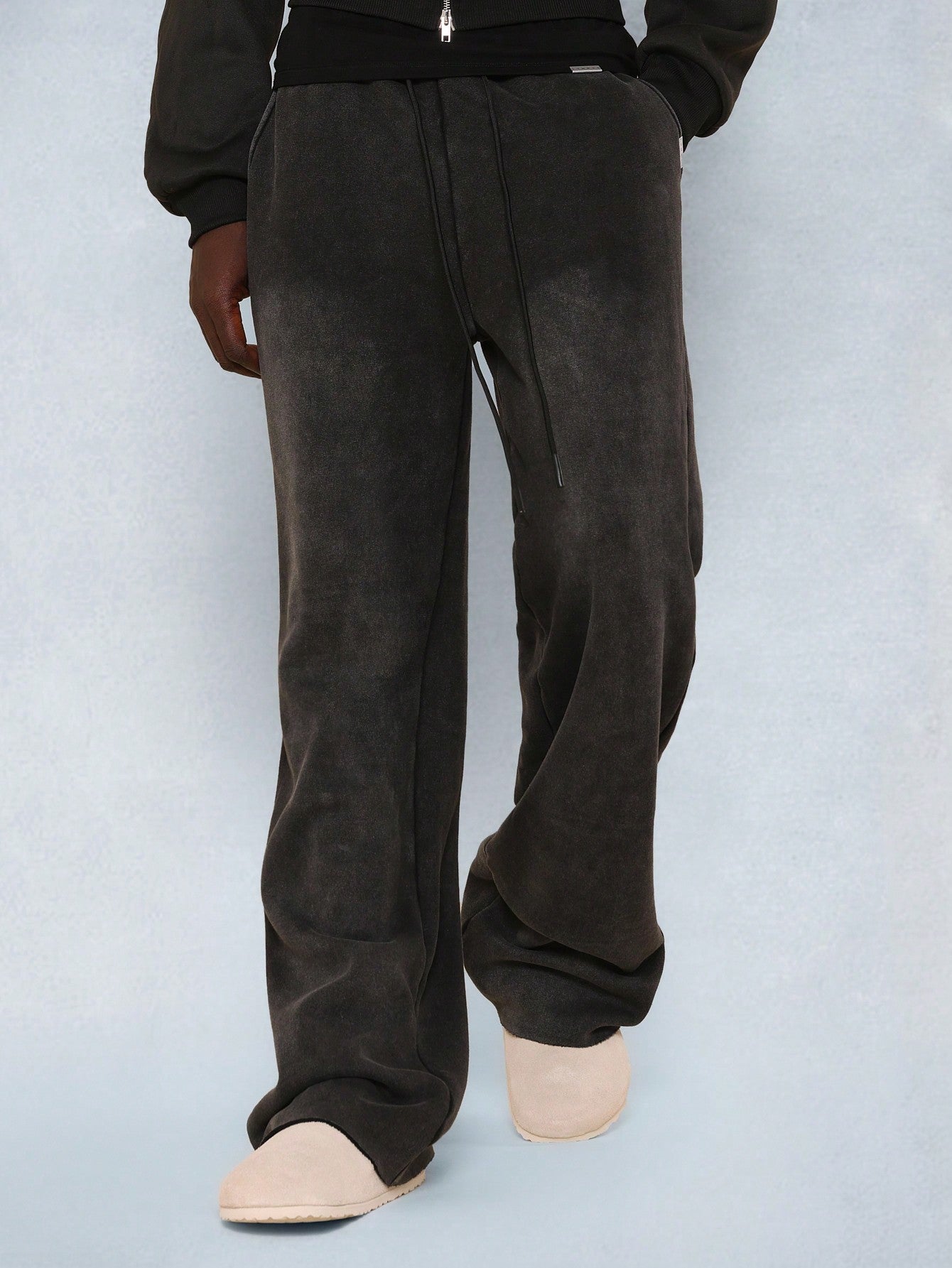 Straight Fit Extreme Washed Jogger