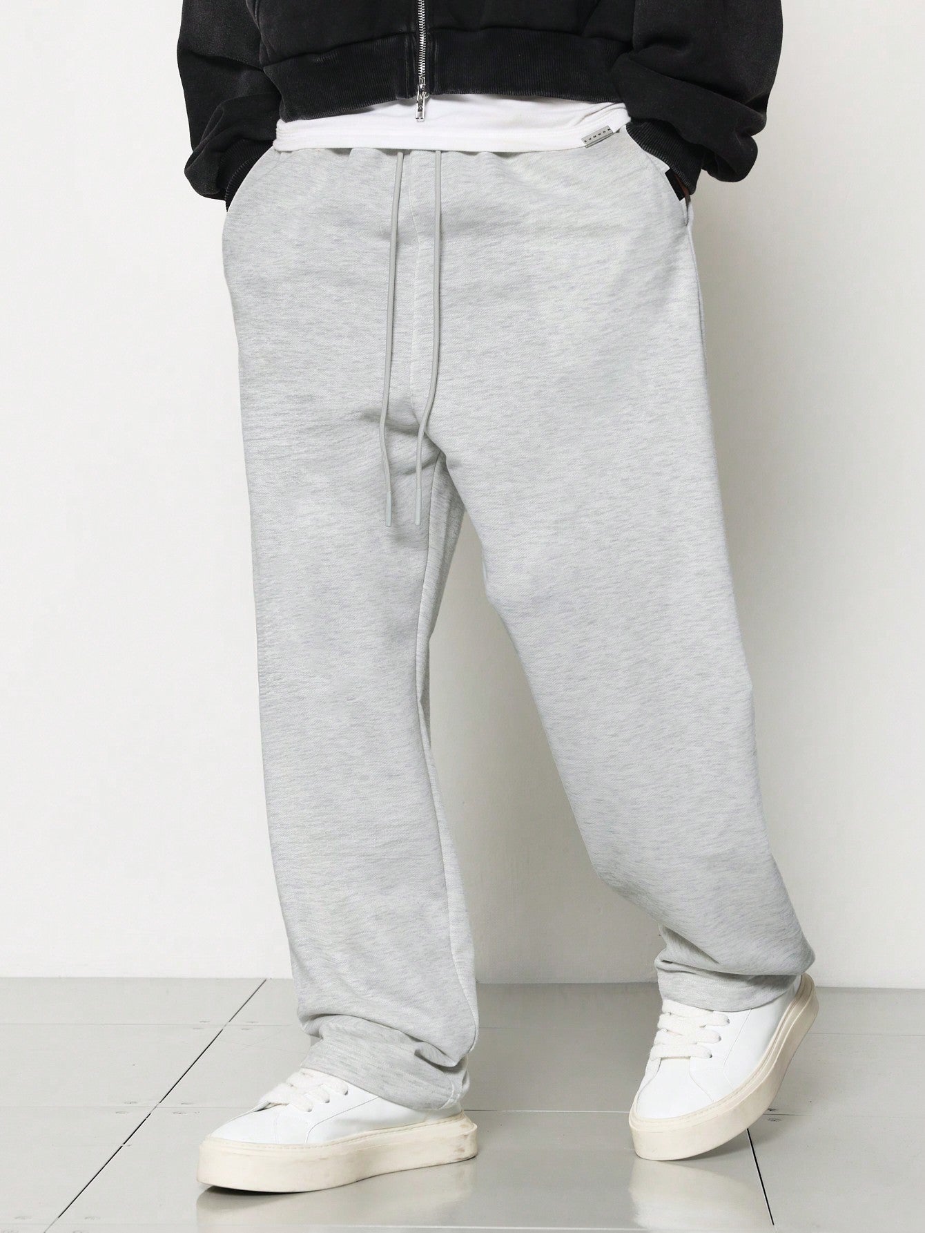 Drop Crotch Loop Back Essential Jogger