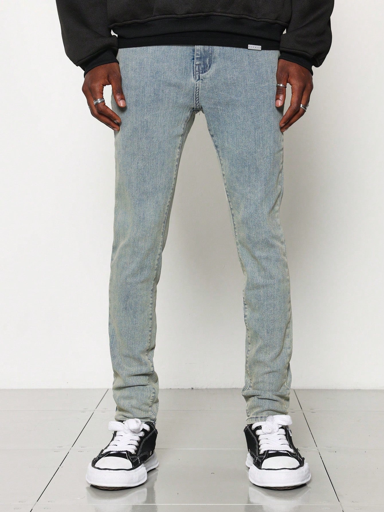 Skinny Fit Washed Jean