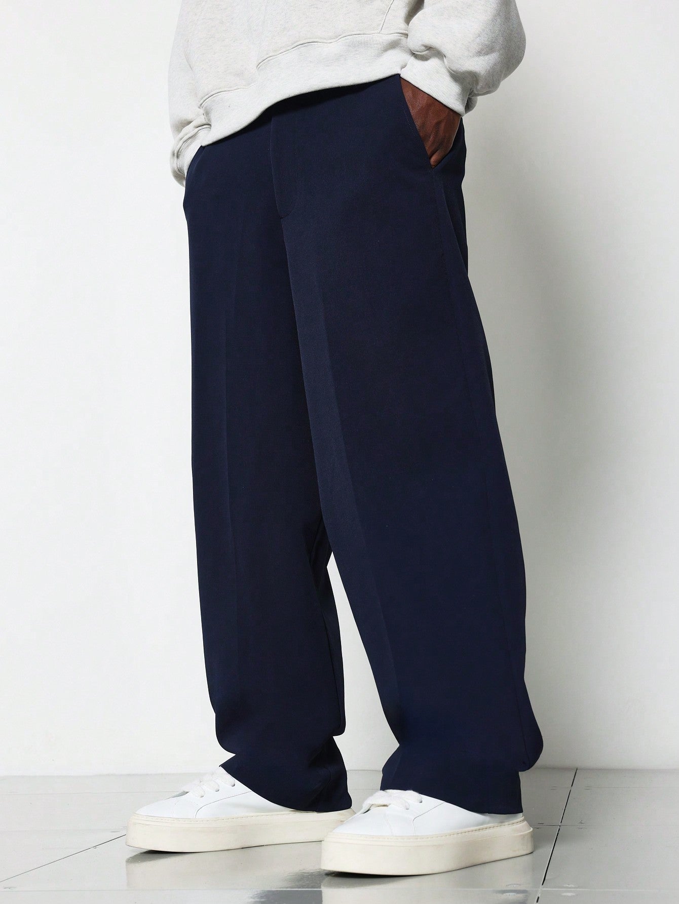 Straight Fit Premium Tailoring Balloon Trouser