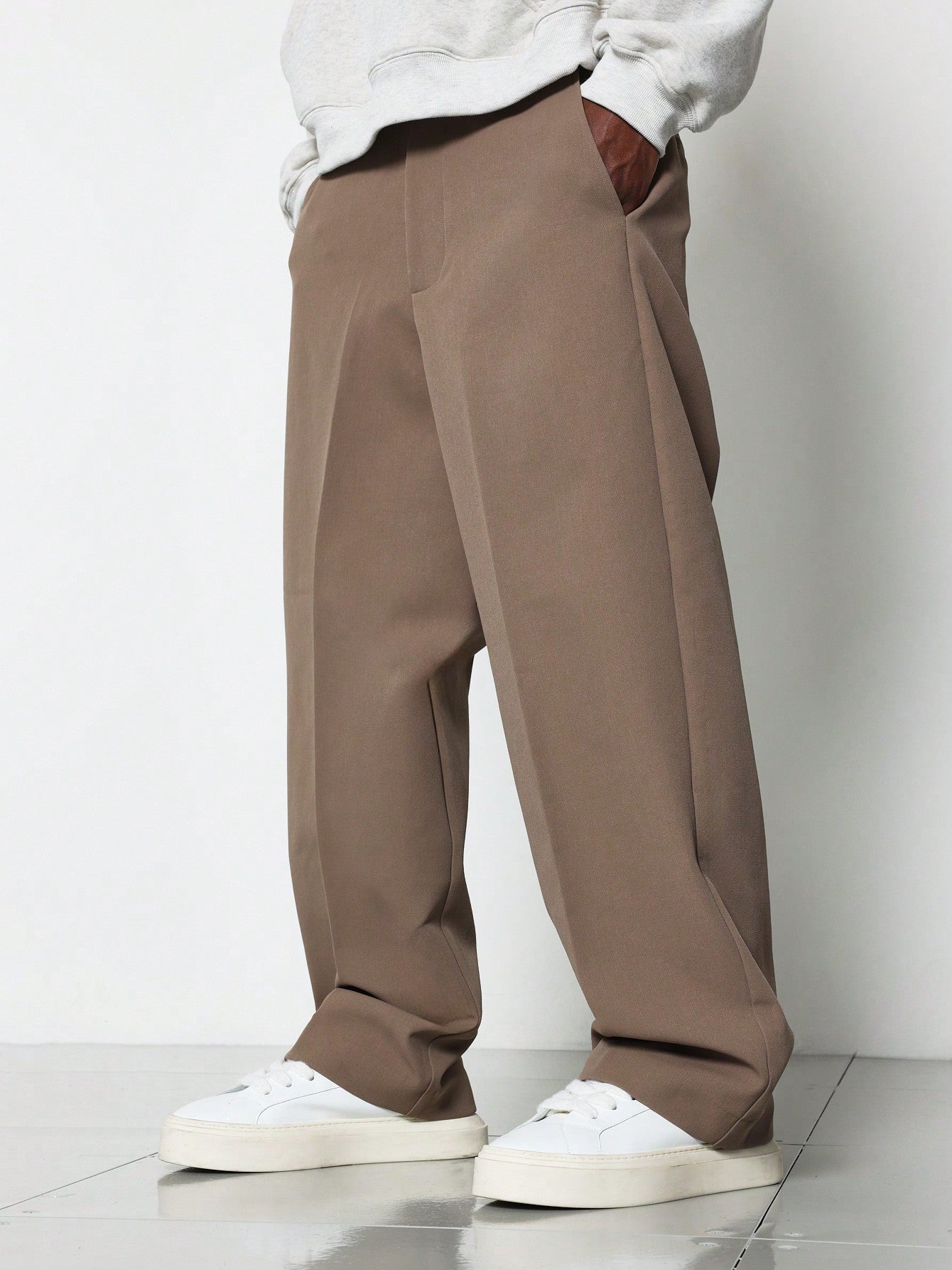 Straight Fit Premium Tailoring Balloon Trouser