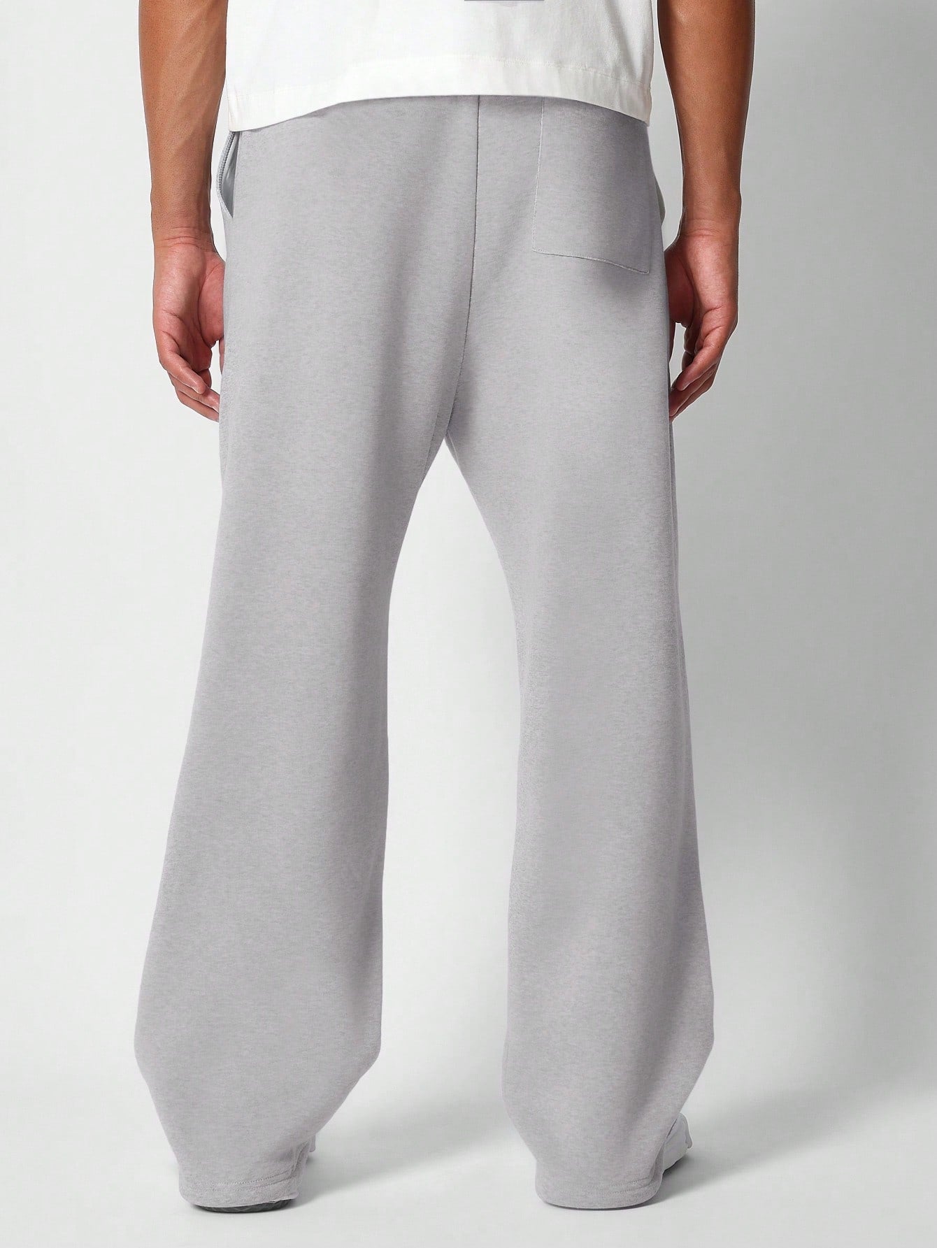 Drop Crotch Sweatpants With Drawcord