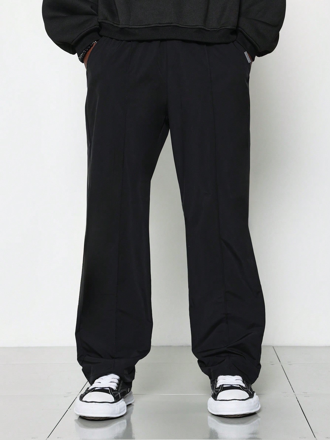 Straight Fit Pull On Nylon Pant