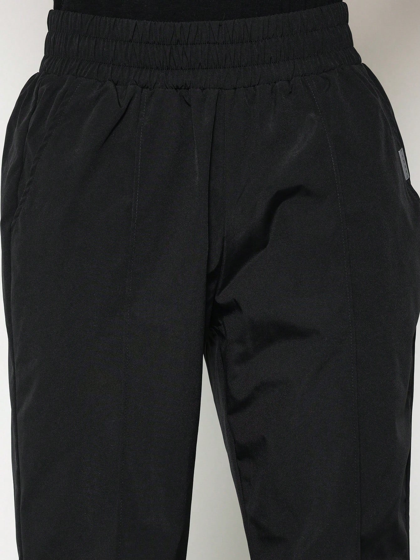 Straight Fit Pull On Nylon Pant