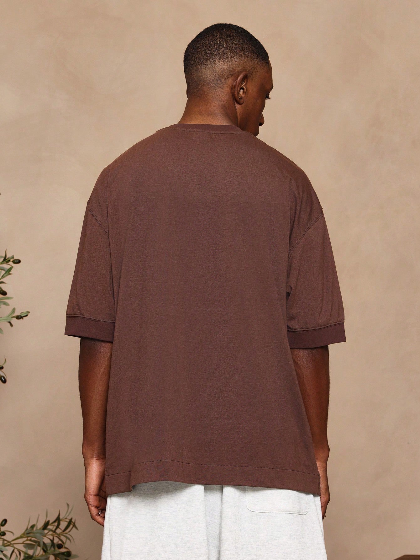 Oversized Fit Essential Short Sleeve Tee