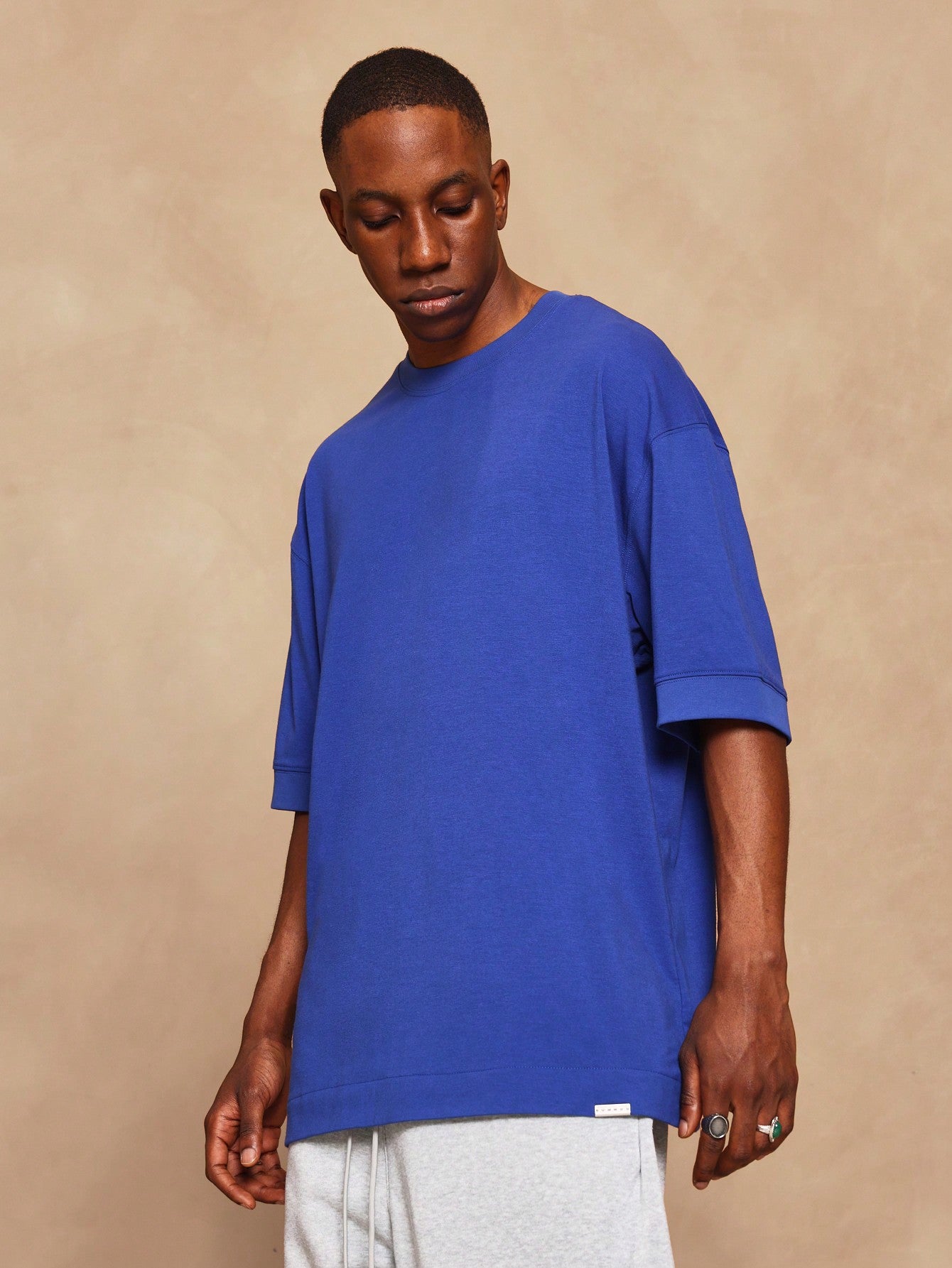 Oversized Fit Essential Short Sleeve Tee